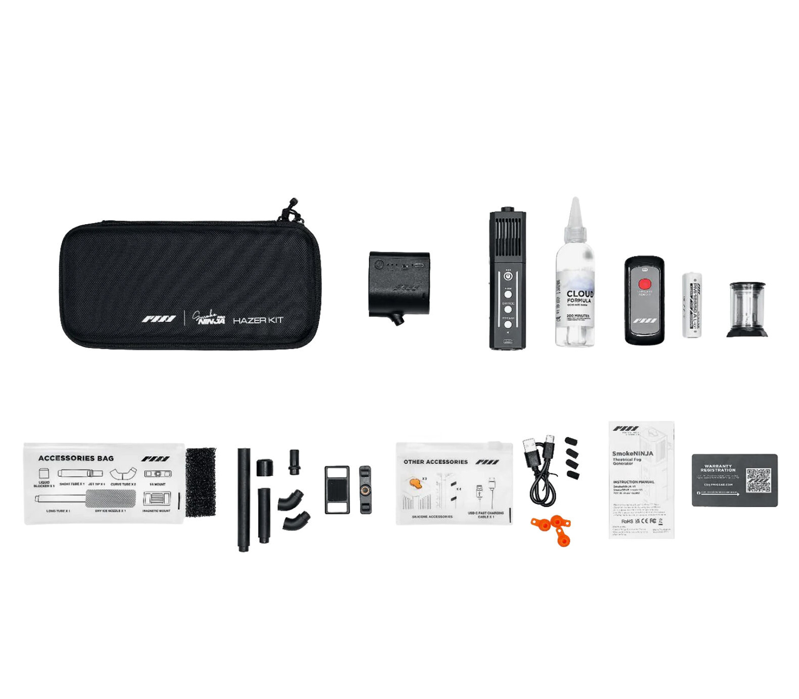 Генератор дыма PMI SmokeNINJA Pro Hazer Kit
