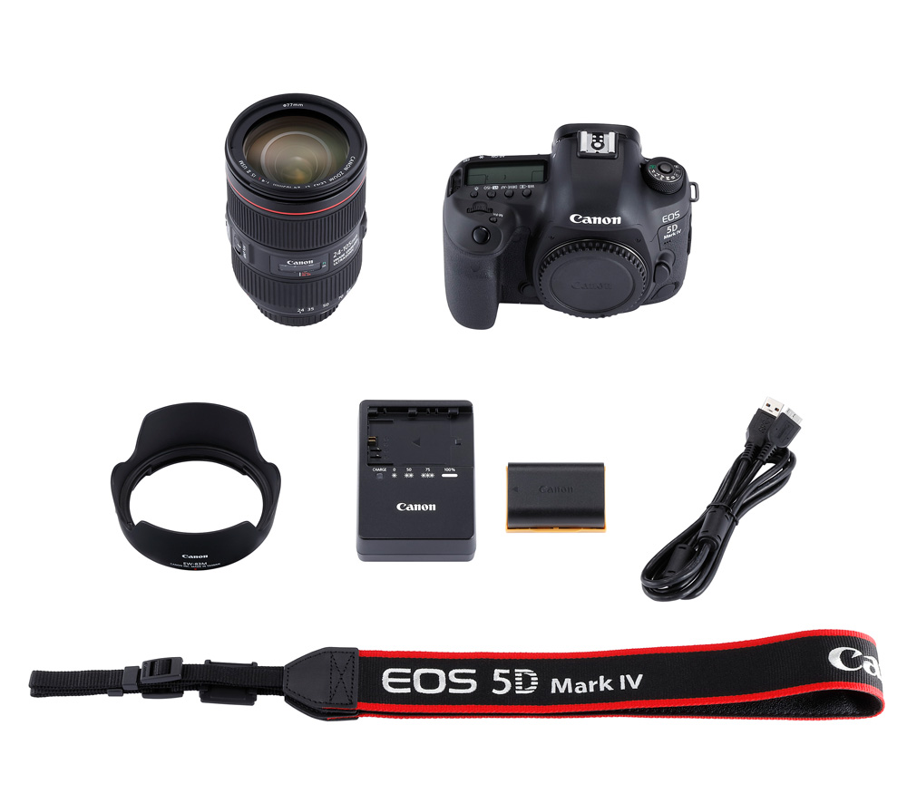 Зеркальный фотоаппарат Canon EOS 5D Mark IV Kit 24-105/4 L IS II USM