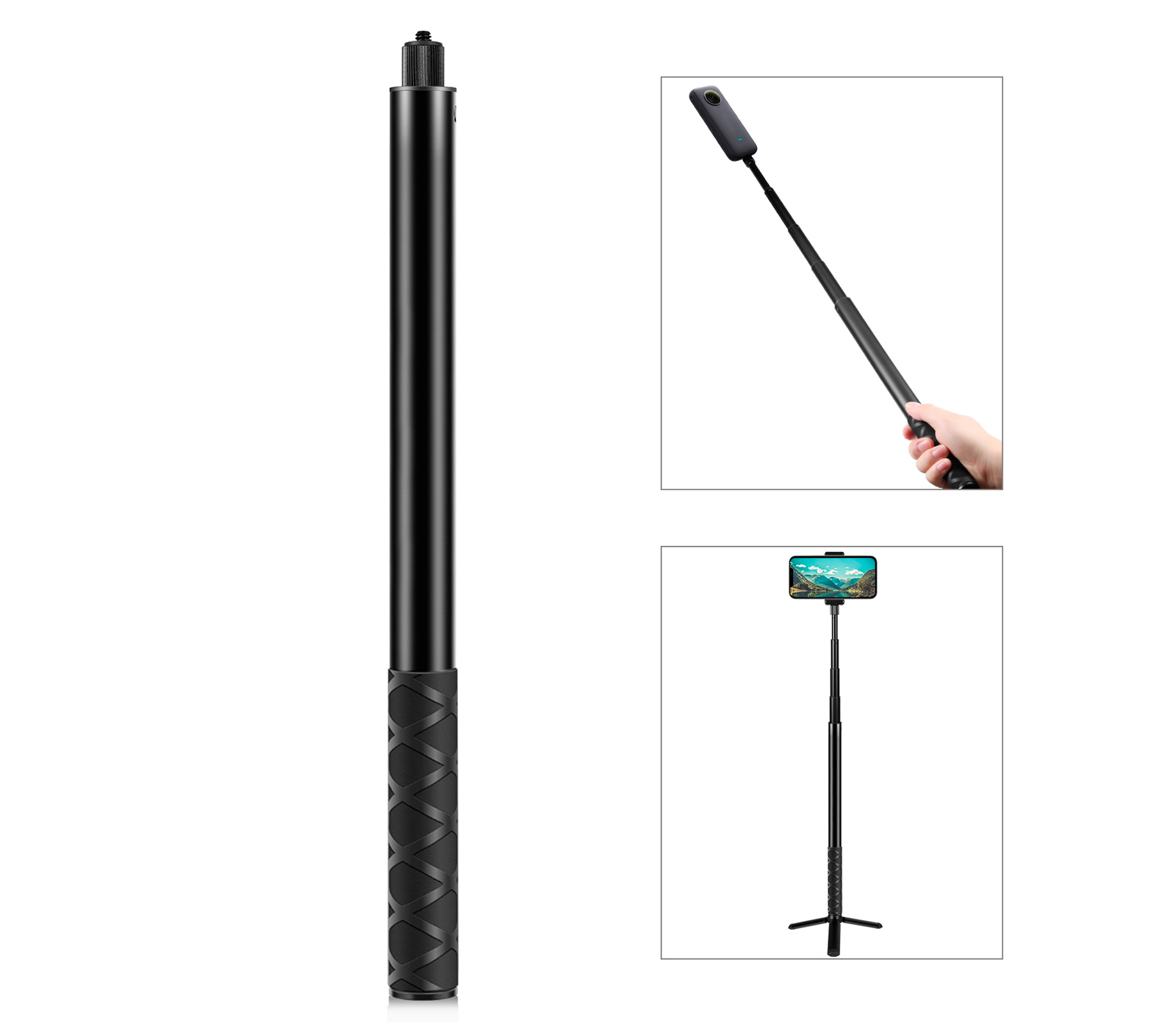 Монопод для селфи Puluz PU816 Selfie Stick, длина до 150 см