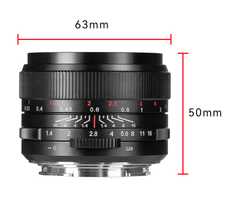 Объектив 7Artisans 35mm f/1.4 Mark III L-Mount