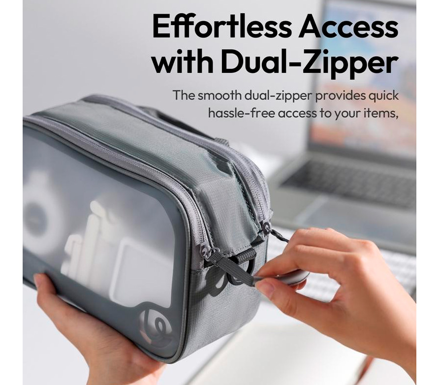 Сумка Ulanzi BP15 Transparent Storage Bag, размер L (2.6 л)