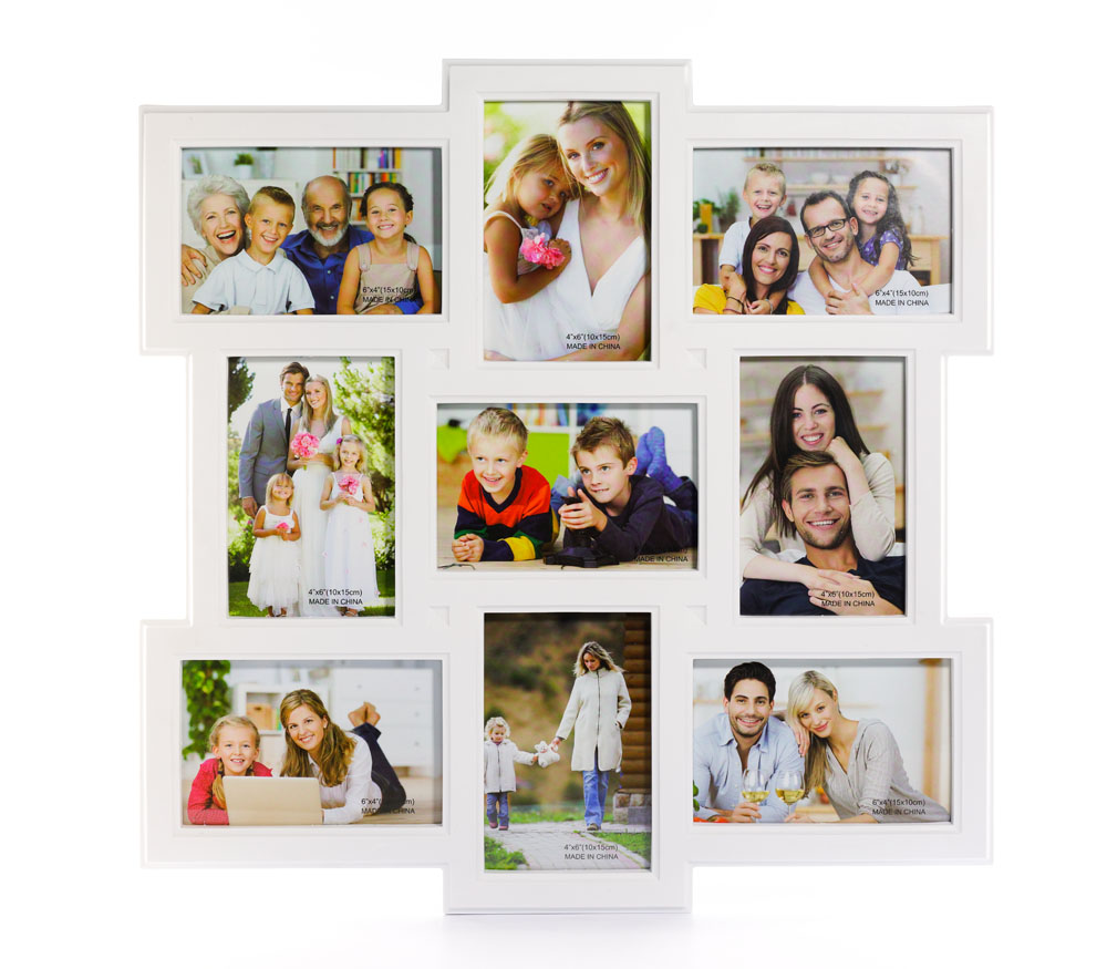 Мультирамка Fotografia на 9 фото 10х15 (FFC-1021) белая