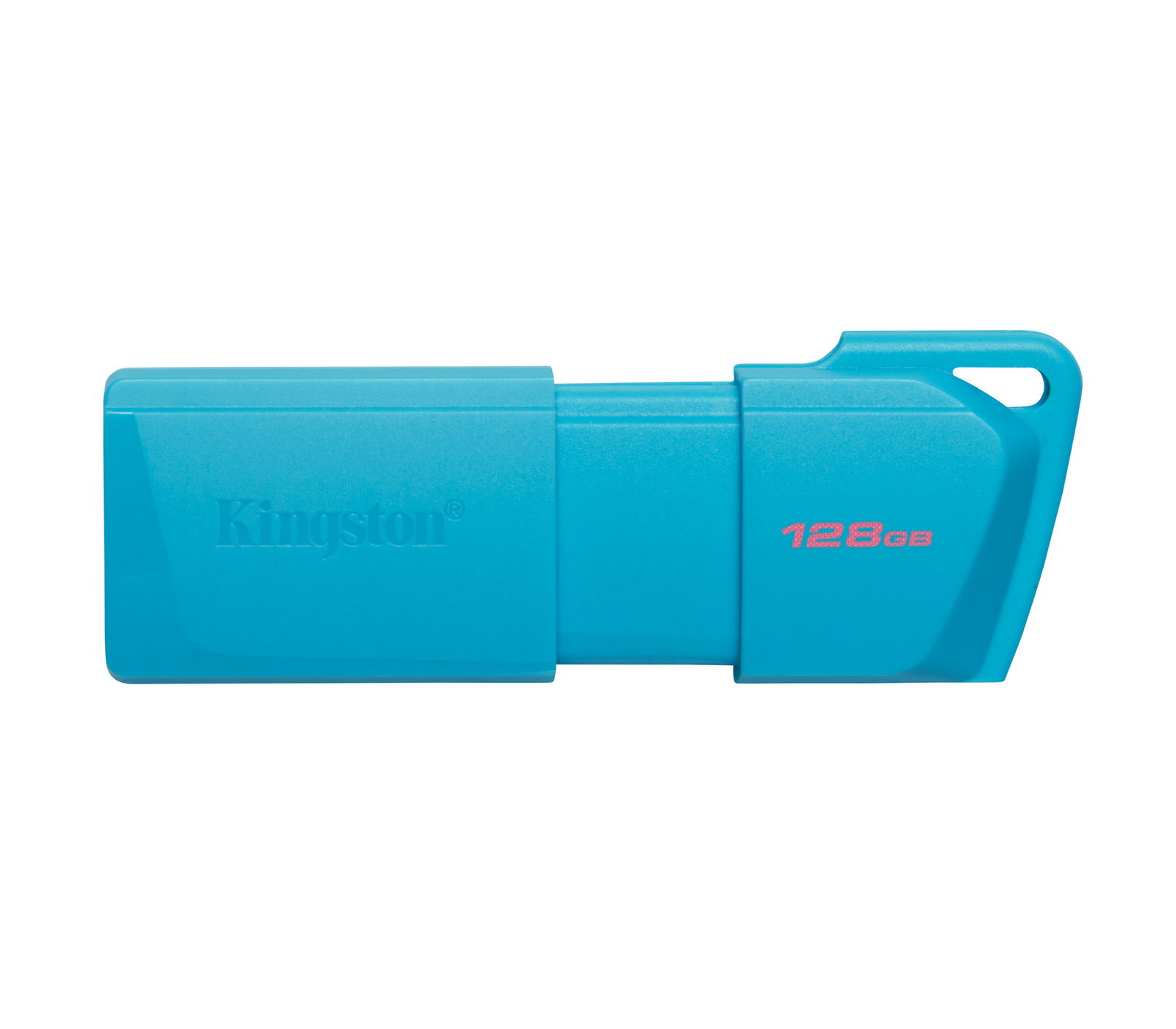 Накопитель Kingston USB3.2 Flash 128GB DataTraveler Exodia M - Neon, голубой
