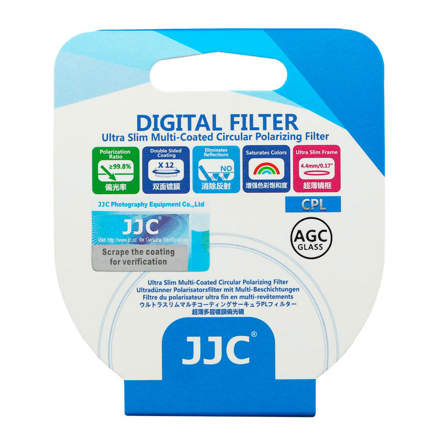 Светофильтр JJC Ultra Slim Multi-Coated A+ CPL 82mm