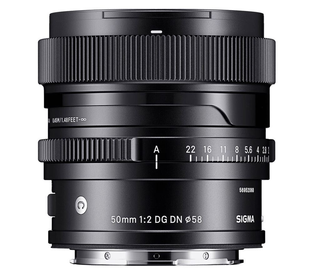 Объектив Sigma 50mm f/2 DG DN Contemporary L-Mount, черный