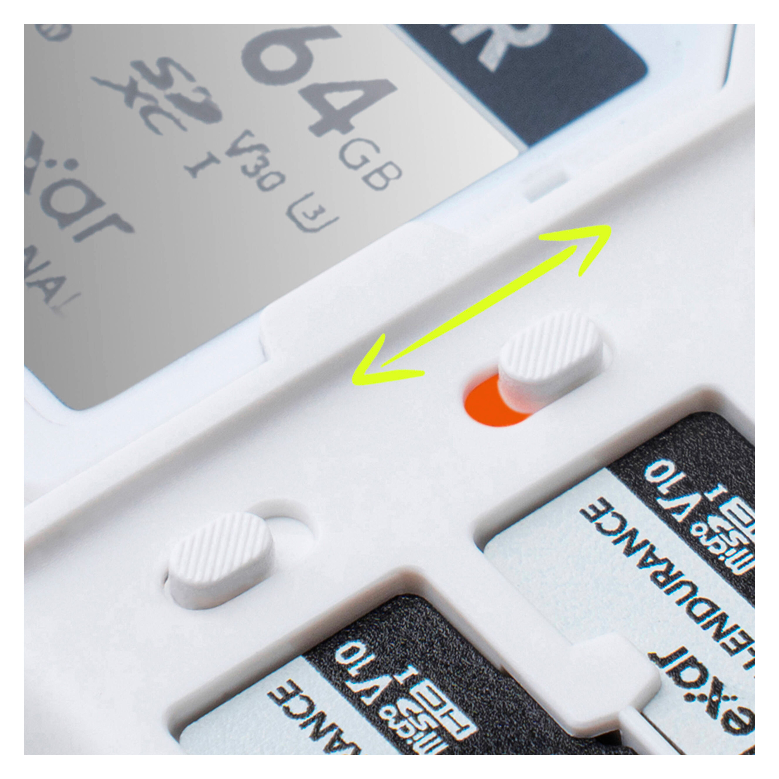 Карт-ридер и чехол PGYTECH CreateMate Mini, SD UHS II / microSD, Ivory White