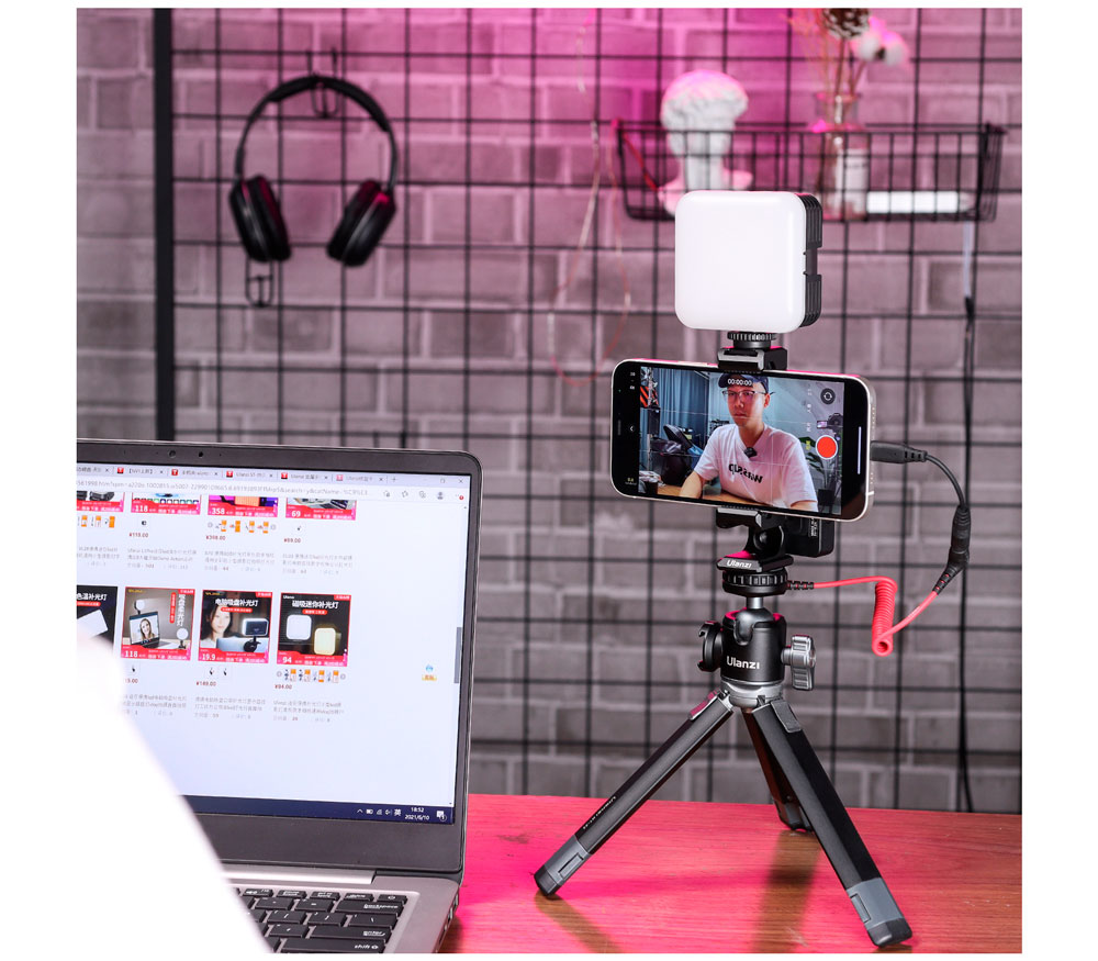 Держатель для телефона Ulanzi ST-27 IV Metal Phone Clip