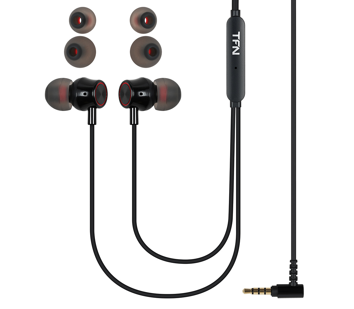 Проводная стереогартитура TFN MC519, черная