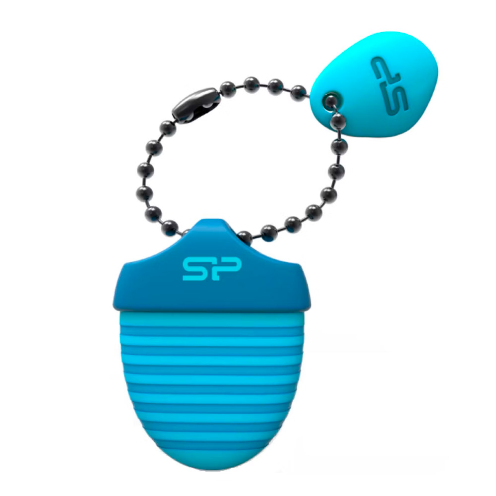 Накопитель Silicon Power USB2 Flash 8Gb Touch T30, синий