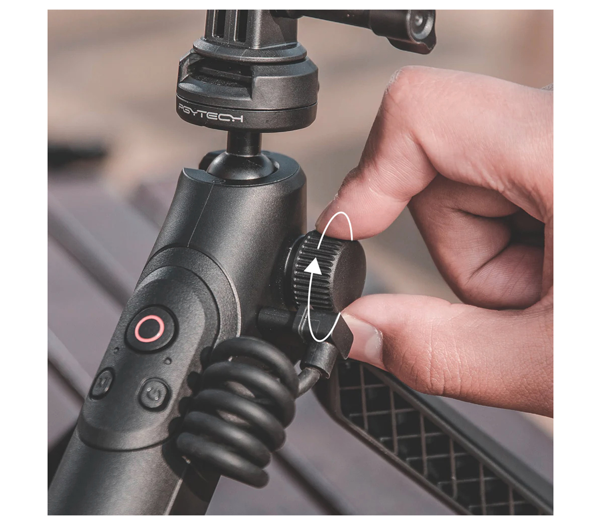 Рукоятка-штатив PGYTECH CapLock MantisPod Power GoPro Edition, с аккумулятором 5000 mAh