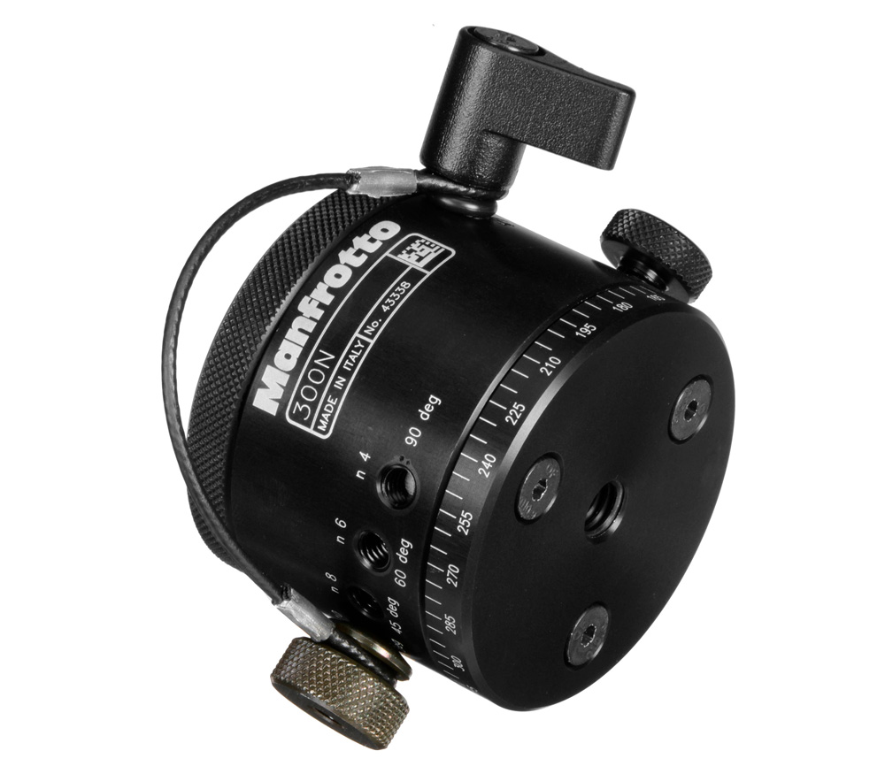 Поворотный блок Manfrotto 300N для панорамной съемки