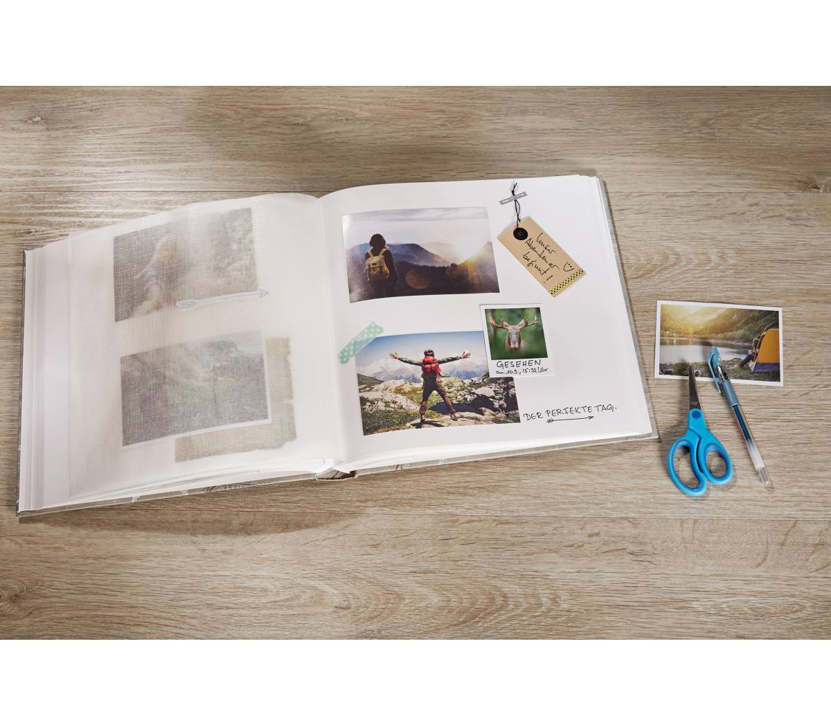 Фотоальбом Walther 22 x 16 см 40 страниц Fun, розовый