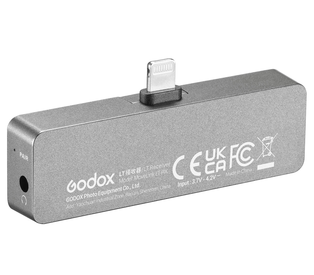 Беспроводная система Godox MoveLink LT2, 2.4 ГГц, Lightning