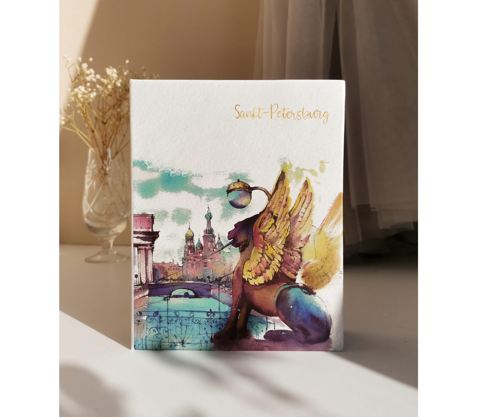 Фотоальбом Полином 100 фото 10х15см, "SPb" Санкт-Петербург, Банковский мостик