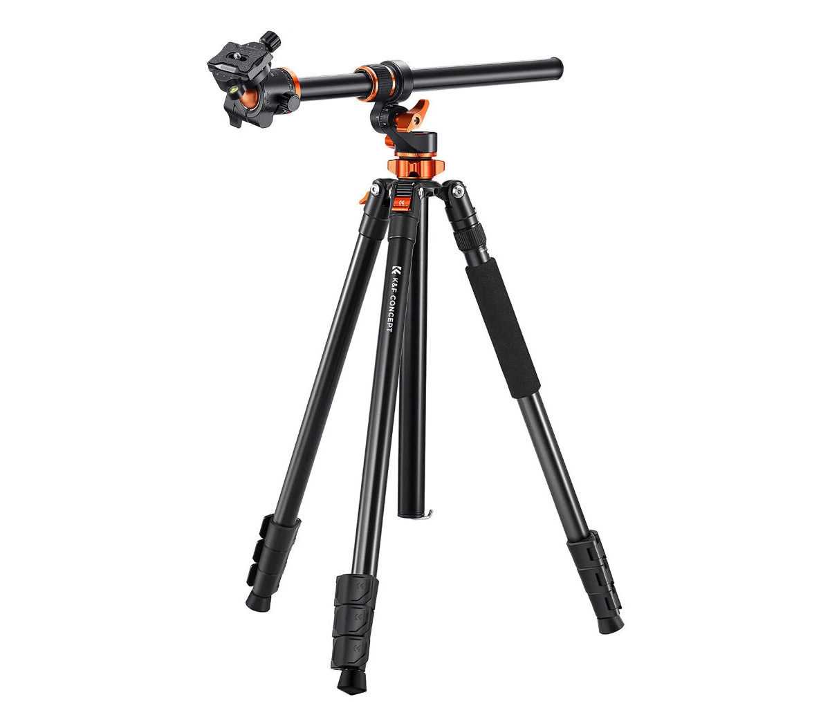 Штатив K&F Concept T254A7 с шаровой головой BH-28L и горизонтальной штангой