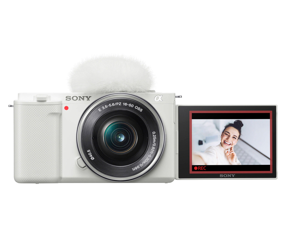 Беззеркальный фотоаппарат Sony ZV-E10 Kit 16-50mm, белый