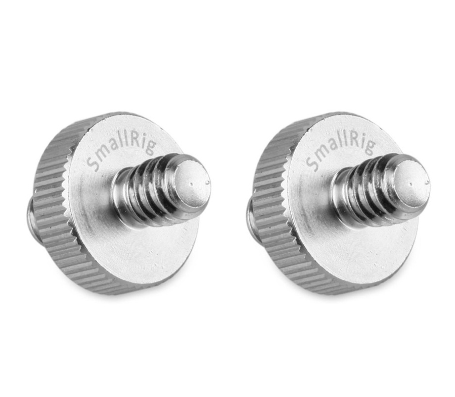 Резьбовой адаптер SmallRig 828 1/4" – 1/4" (папа-папа), 2 штуки