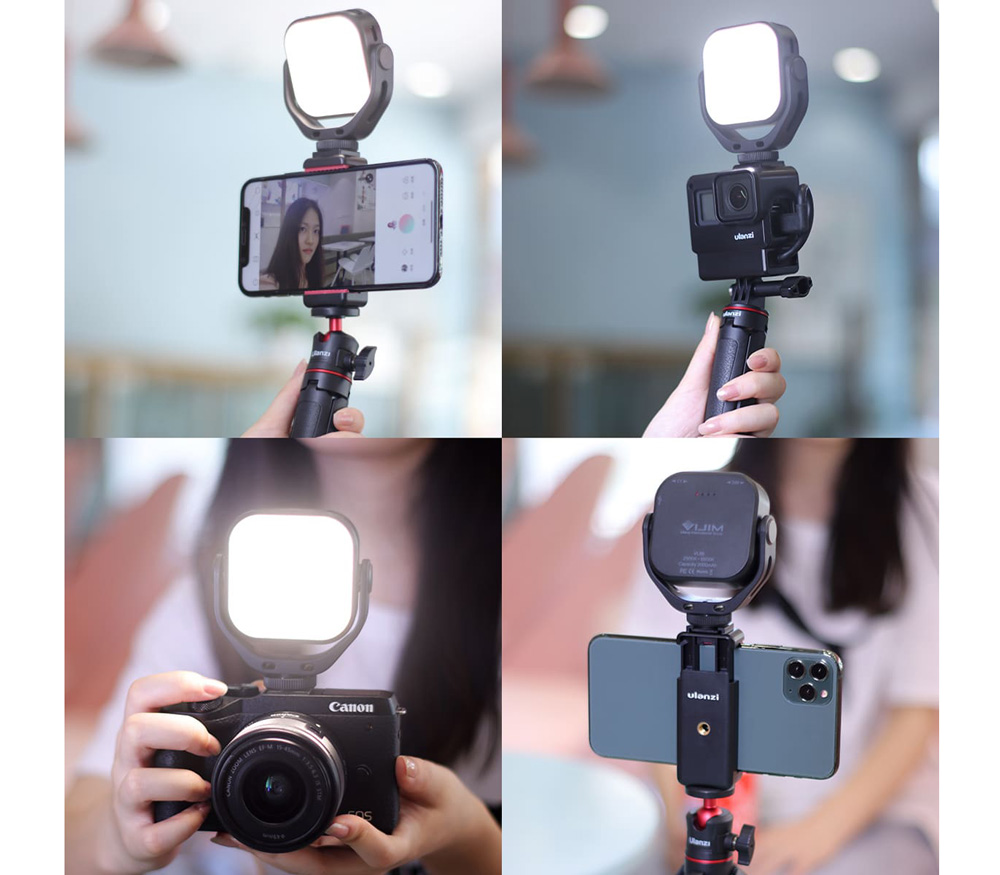 Осветитель Ulanzi VIJIM VL66 LED Video Light, 6 Вт, 3200-6500К, светодиодный