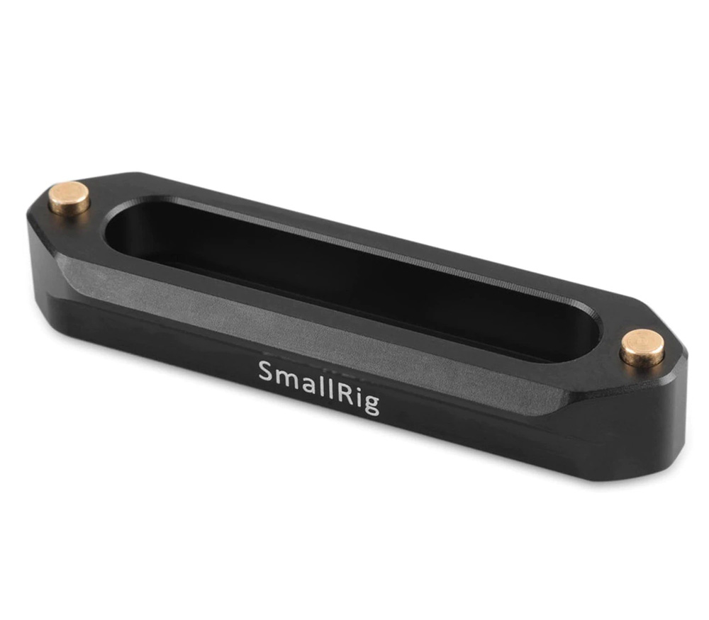 Планка НАТО SmallRig 1195B на 2 винта 1/4", длина 7 см