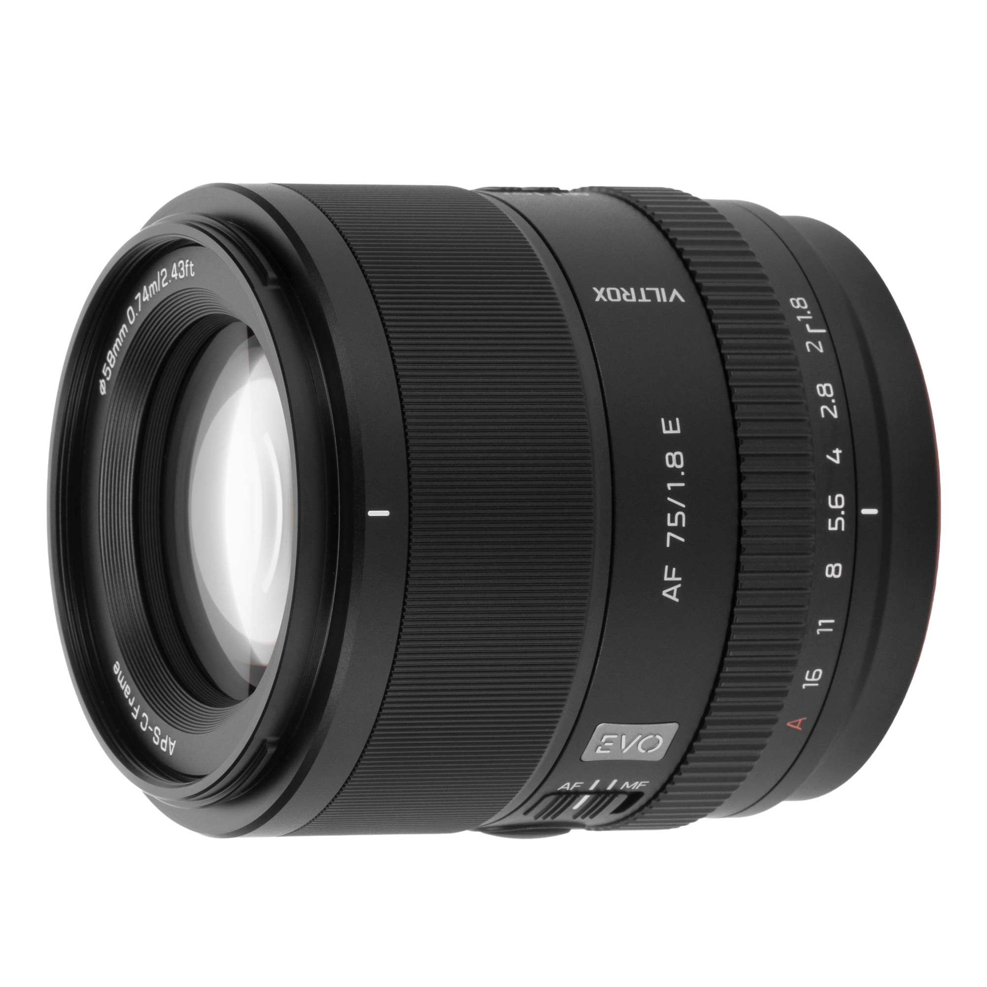 Объектив Viltrox AF 75mm f/1.8 Evo Sony E (APS-C)