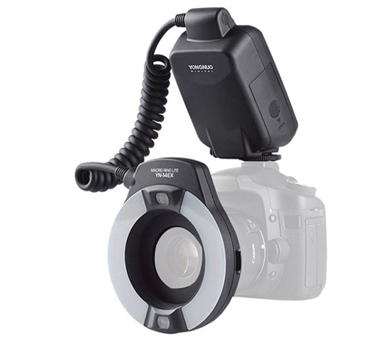 Вспышка Yongnuo YN-14EX Macro TTL для Canon