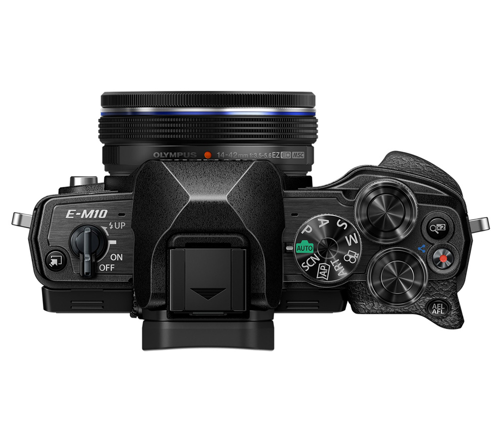 Беззеркальный фотоаппарат Olympus OM-D E-M10 Mark IV kit 14-42mm EZ черный