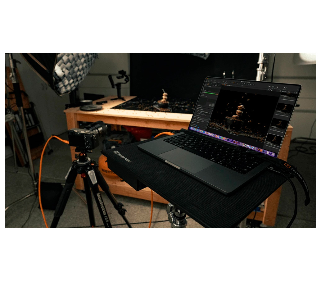 Кабель Tether Tools TetherPro Optima 10G Orange, прямые USB-C / USB-C, длина 3 м