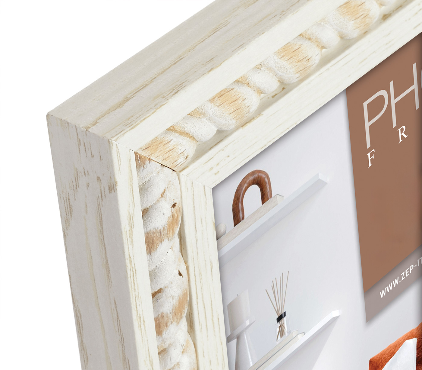 Фоторамка ZEP 10x15 см, MK546W LECCE WHITE
