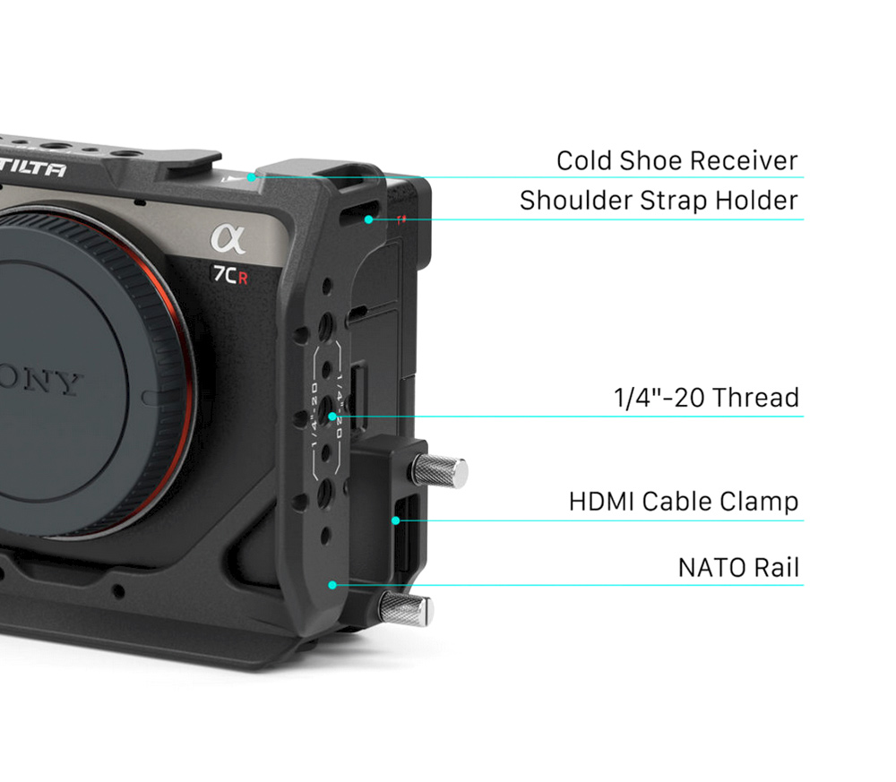 Клетка Tilta Full Camera Cage для Sony a7C II и a7CR, черная