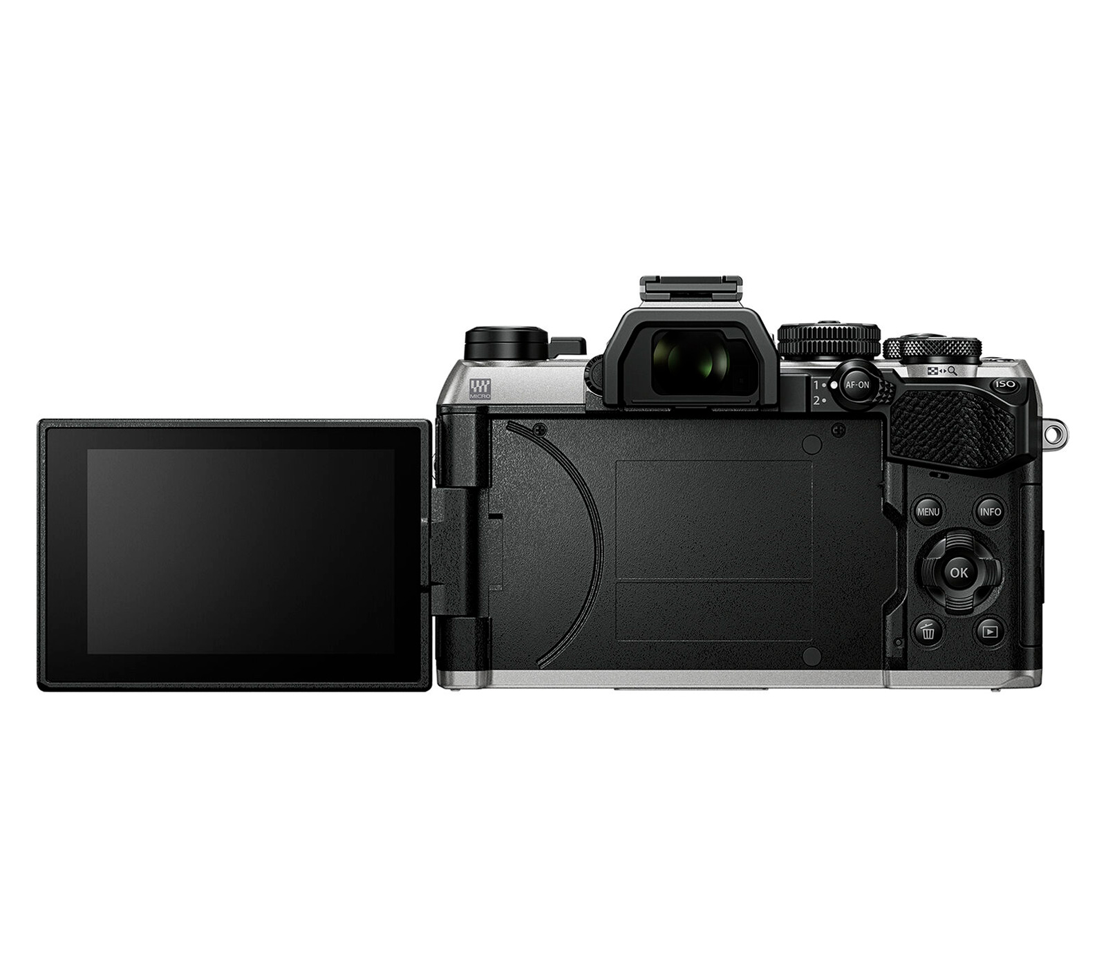 Беззеркальный фотоаппарат OM System OM-5 Mark II Body, серебристый