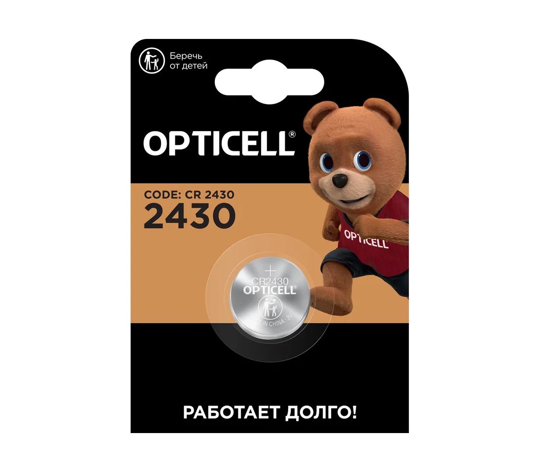 Батарейка Opticell Specialty CR2430, 1 шт.