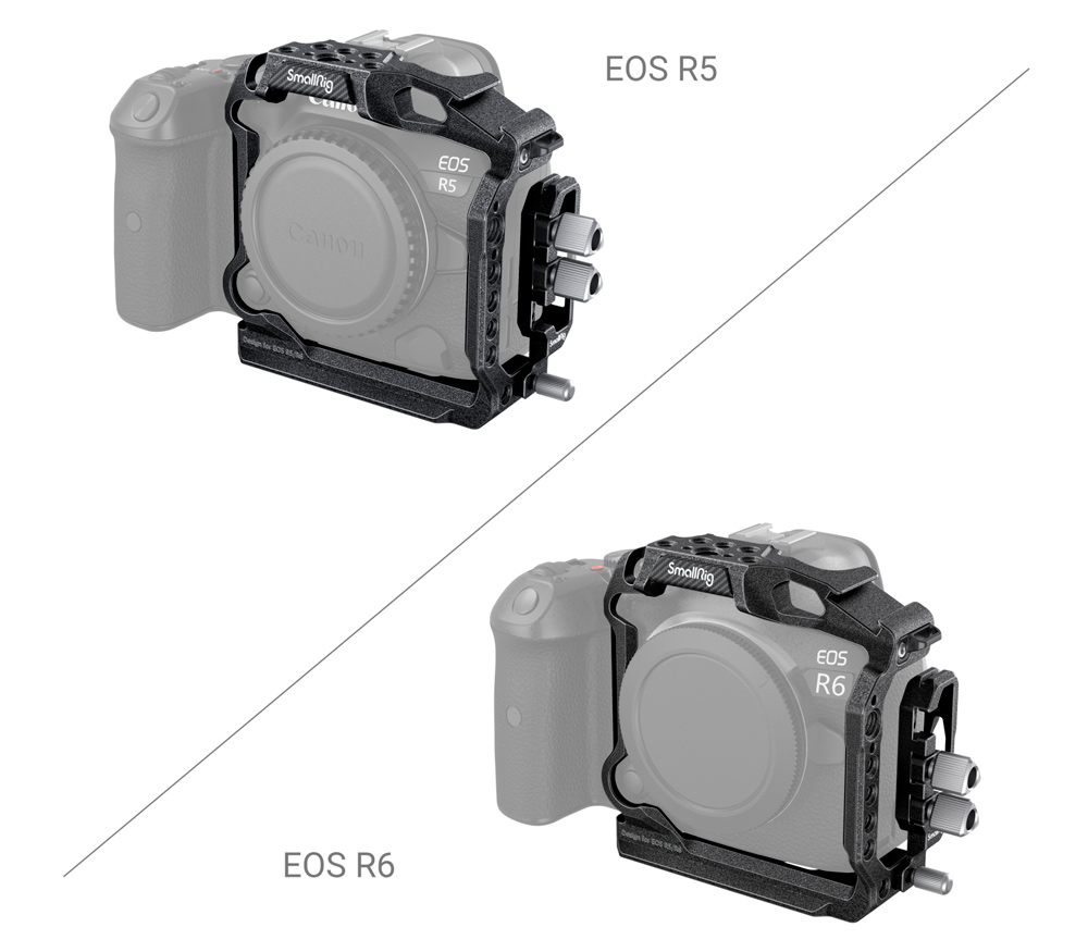 Клетка SmallRig 3656 “Black Mamba“ Half Cage для EOS R5 / R6
