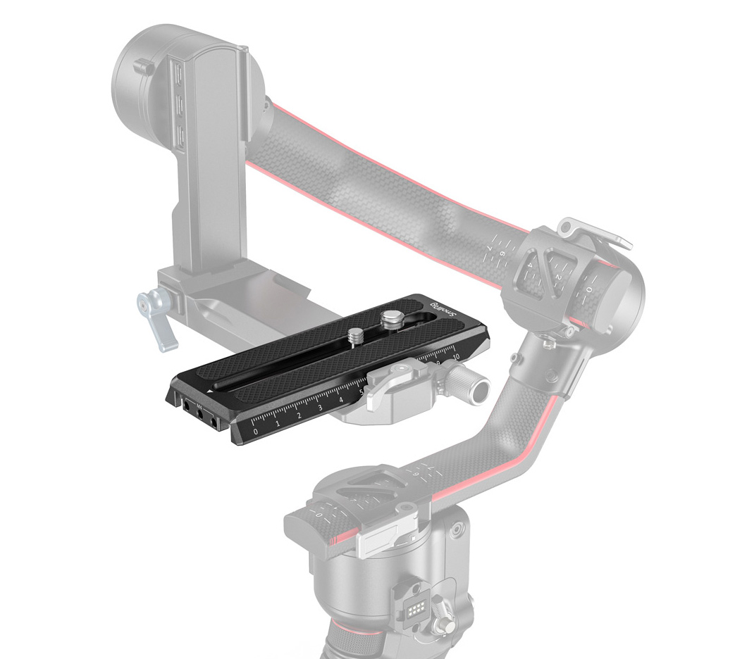 Быстросъемная площадка SmallRig 3158B стандарта Manfrotto 500, для DJI RS