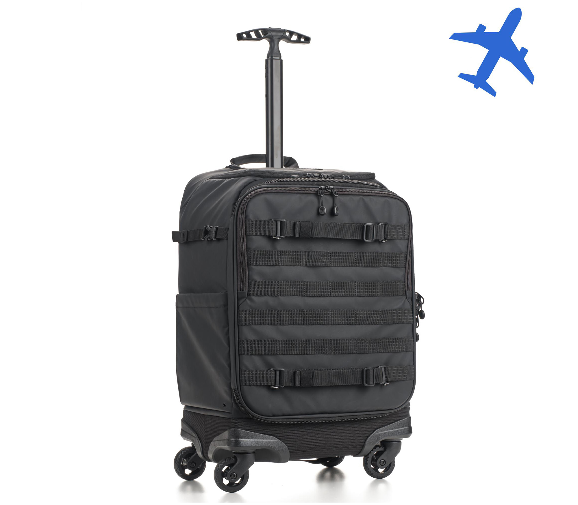 Чемодан-рюкзак на колесах Tenba Axis v2 28L Spinner Backpack Black
