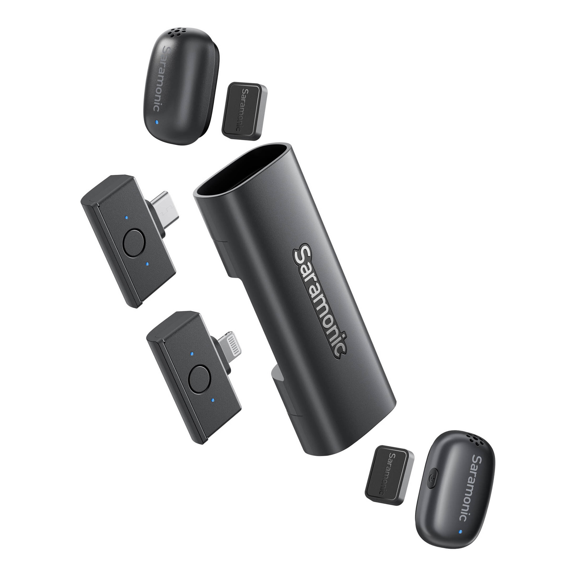 Беспроводная система Saramonic Air SE-02, TX+TX+RX, USB Type-C + Lightning