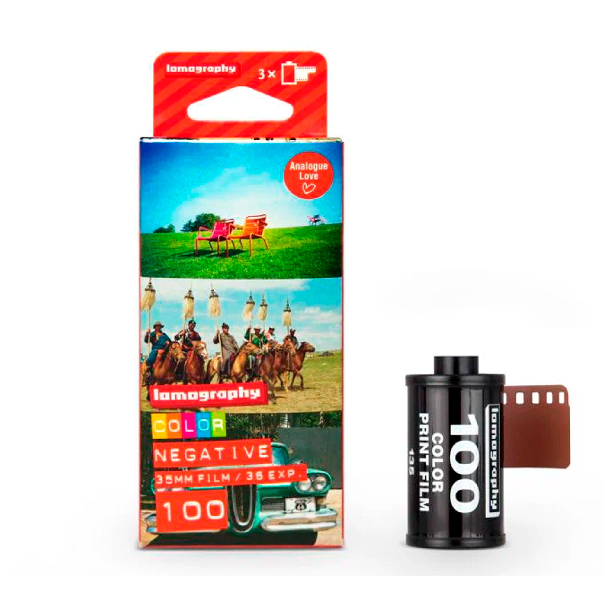 Фотопленка Lomography 100/36 Colorneg 3-pack
