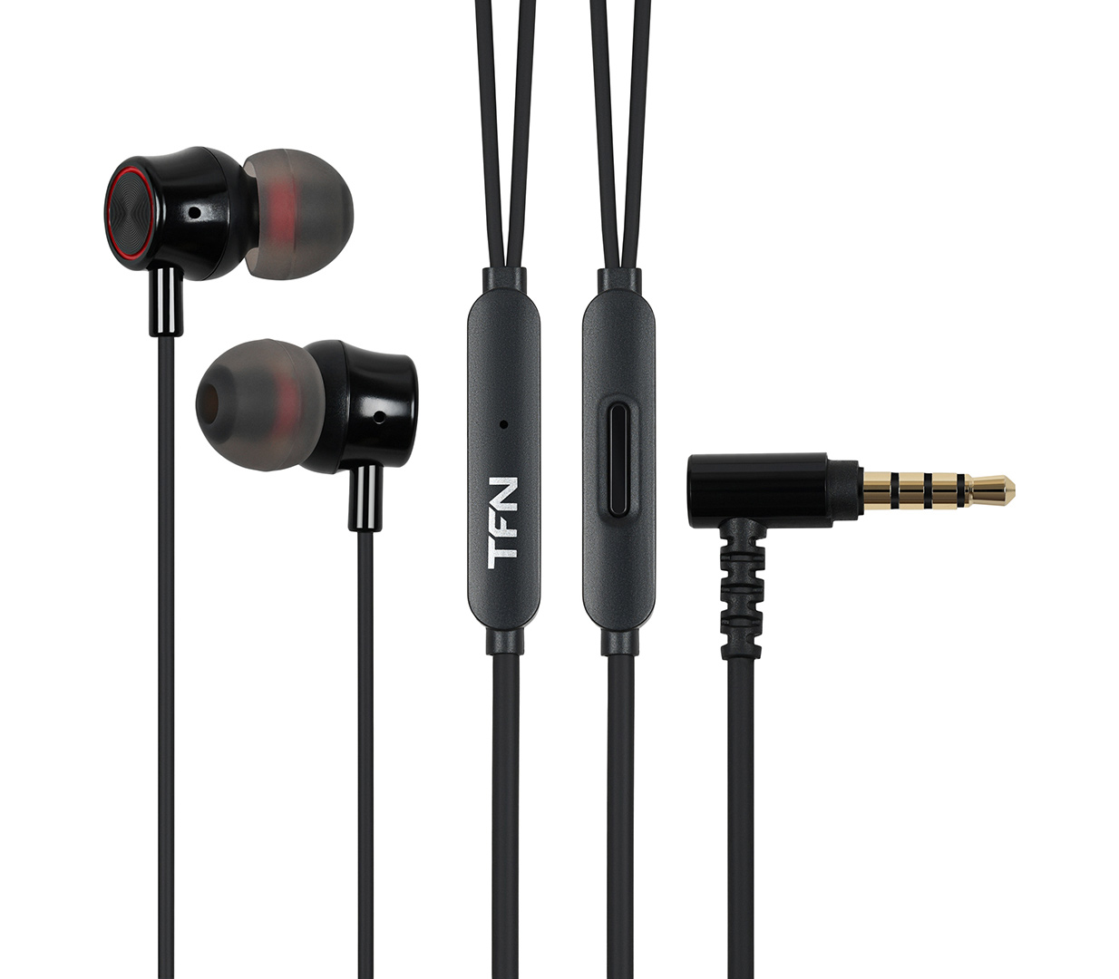 Проводная стереогартитура TFN MC519, черная