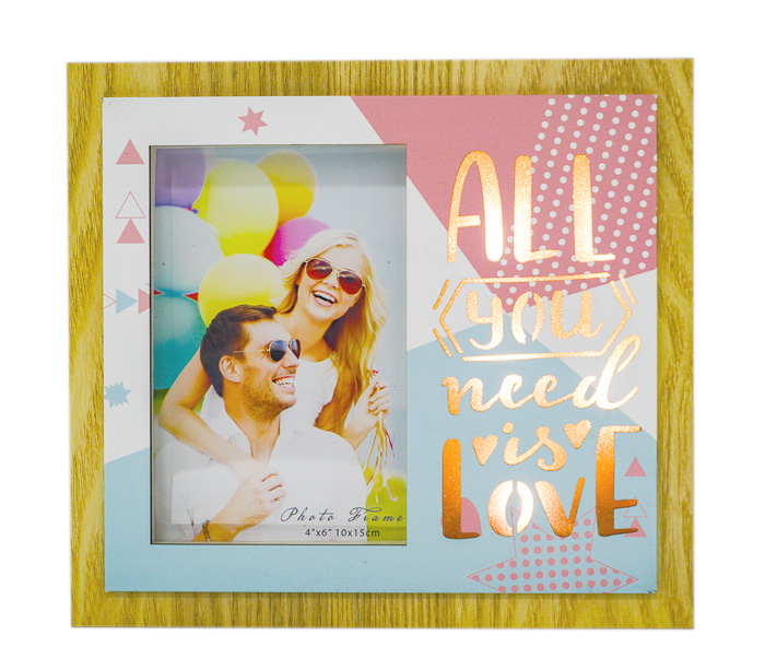 Фоторамка Fotografia 10x15 см, с подсветкой, "All you need is love" (FFL-834)