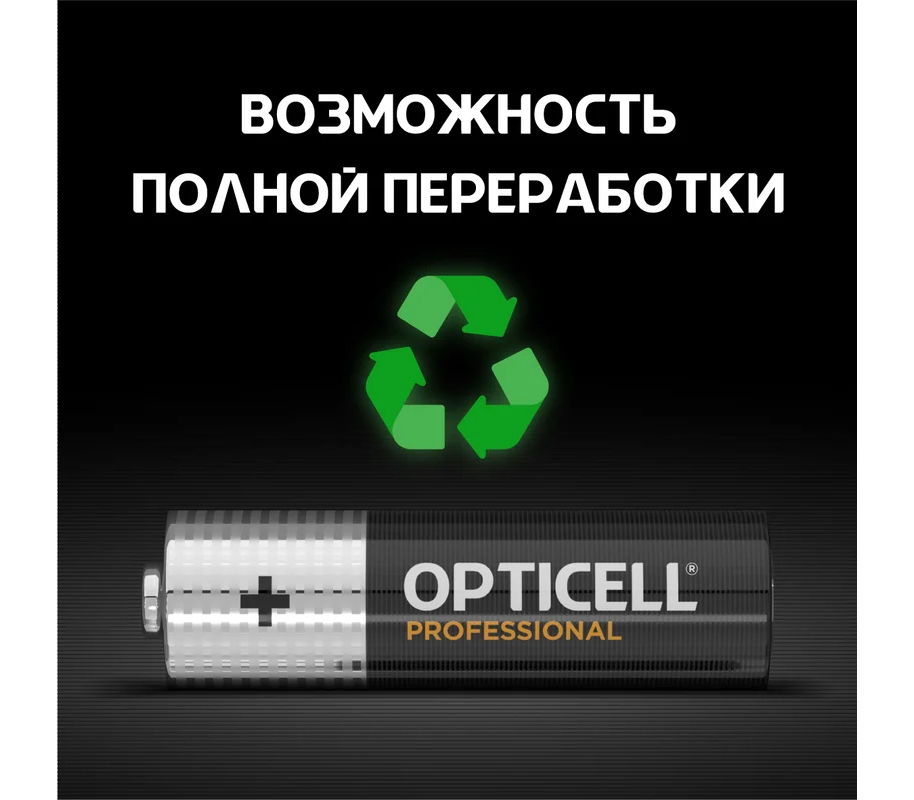 Батарейки Opticell AA Professional, 4 шт.