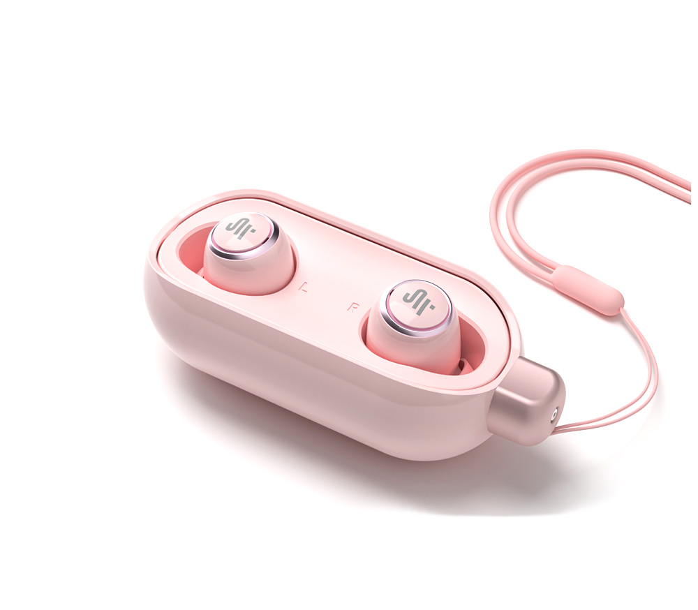 Беспроводные наушники Saramonic SR-BH40, розовые