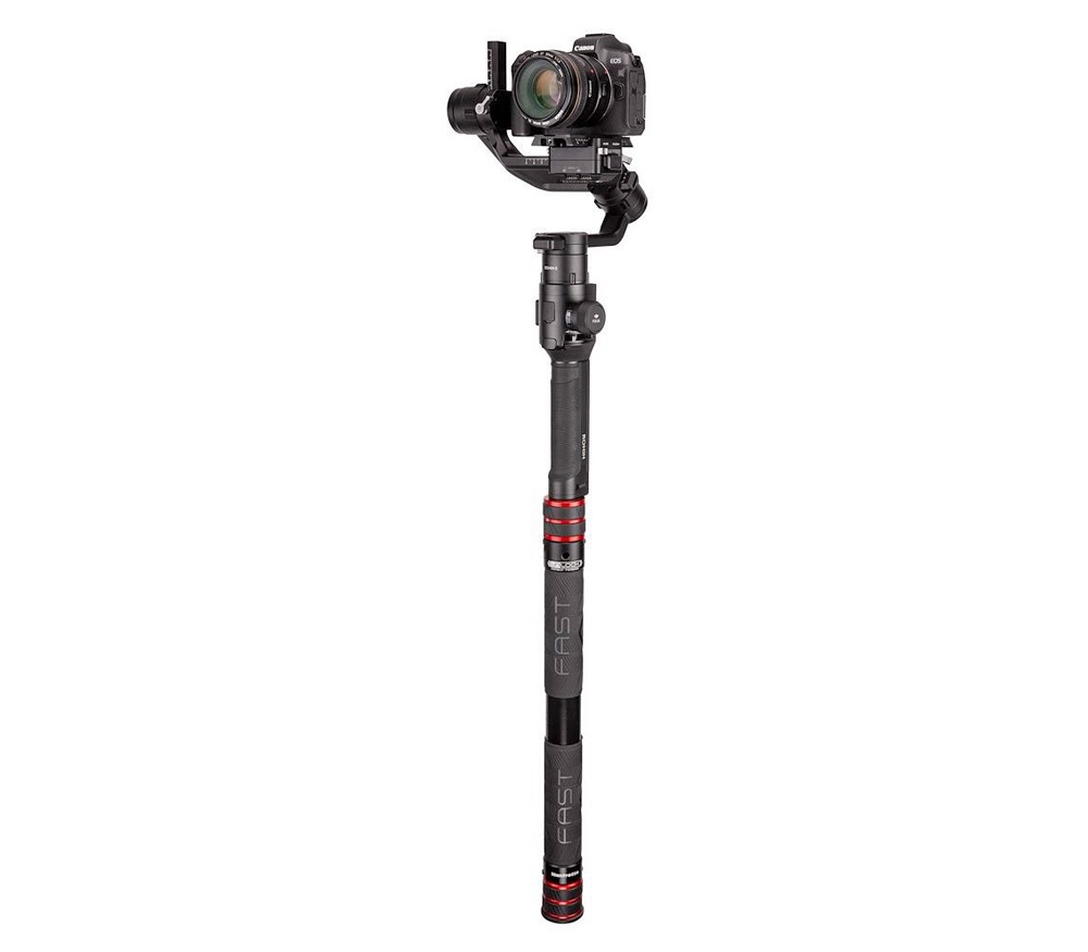 Монопод Manfrotto Fast GimBoom (удочка), до 6.5 кг, 115 см, карбон (MVGBF-CF)