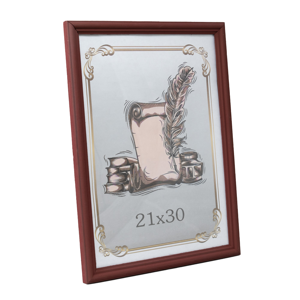 Фоторамка Baummann А4 21x30 см, сосна, красное дерево