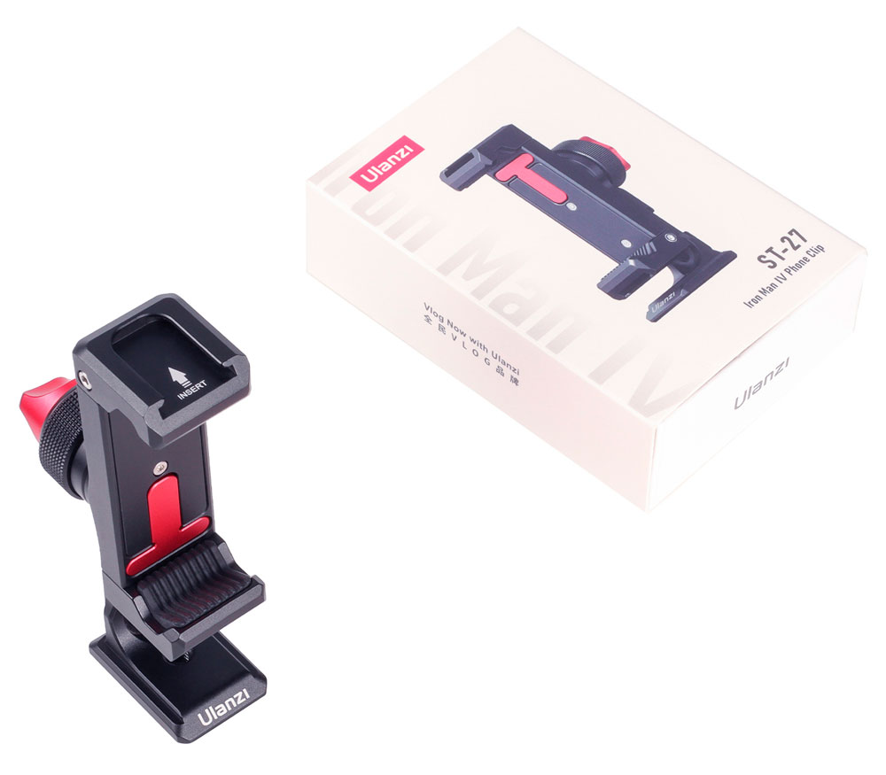Держатель для телефона Ulanzi ST-27 IV Metal Phone Clip