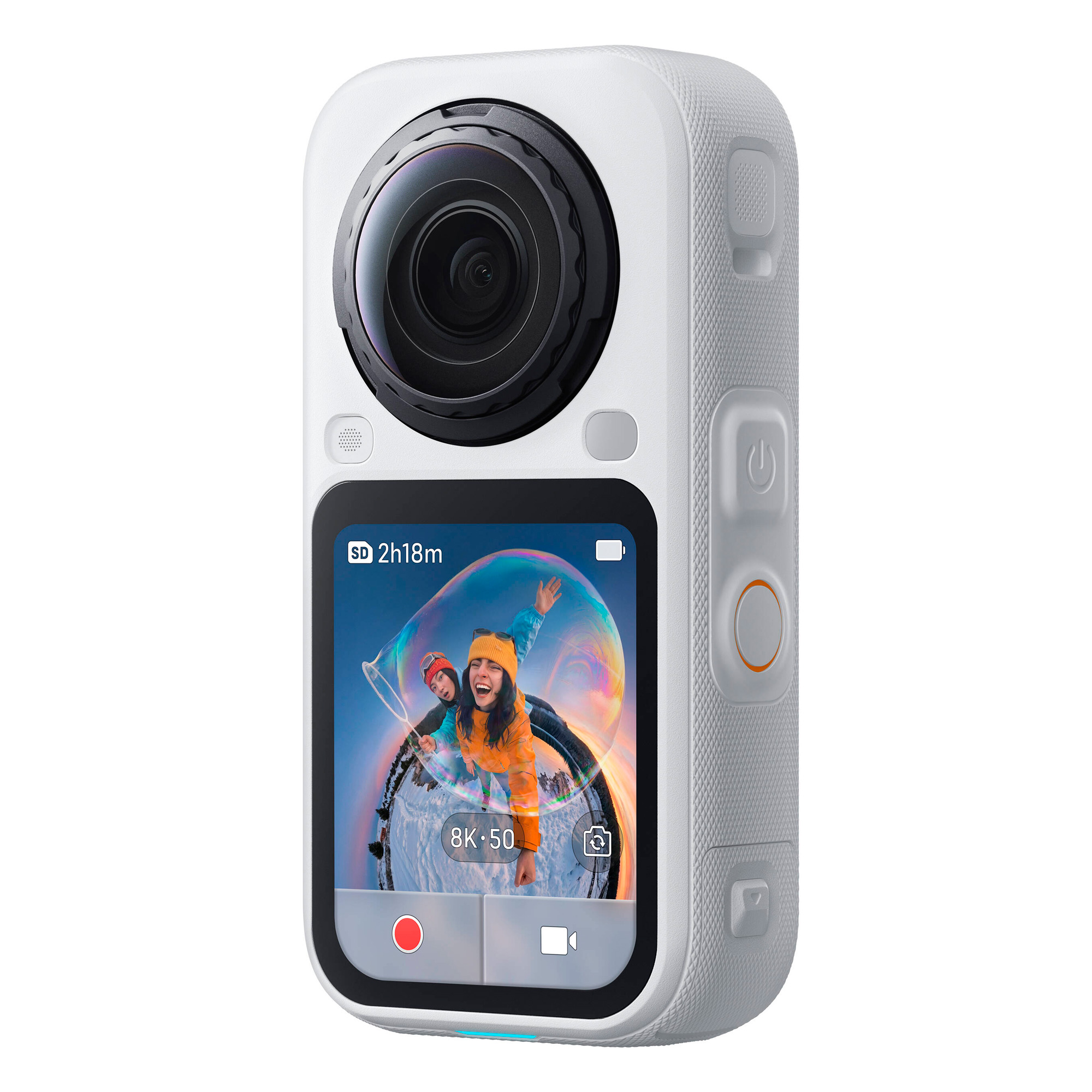 Панорамная камера Insta360 X6, 8К 360, Essential Bundle, белая