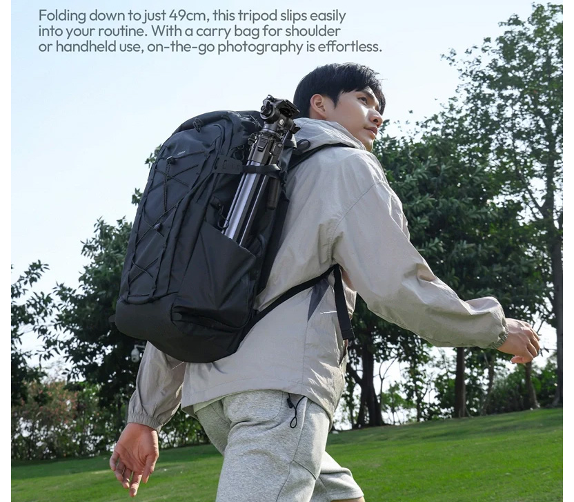 Штатив Ulanzi Ombra Video II XINAG Tripod, c видеоголовой, черный