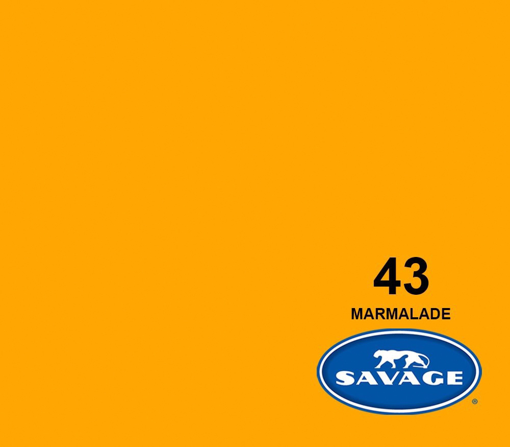 Фон Savage SA 43-12 Marmalade, бумажный, 2.72x11 м, оранжевый