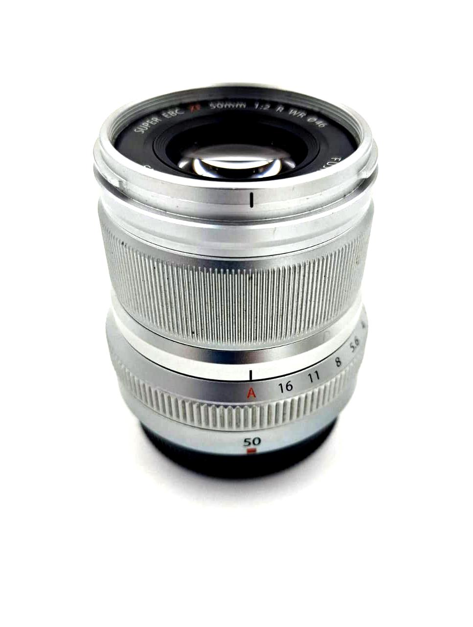 Объектив Fujifilm XF 50mm f/2 R WR Silver (состояние 4) (б/у)