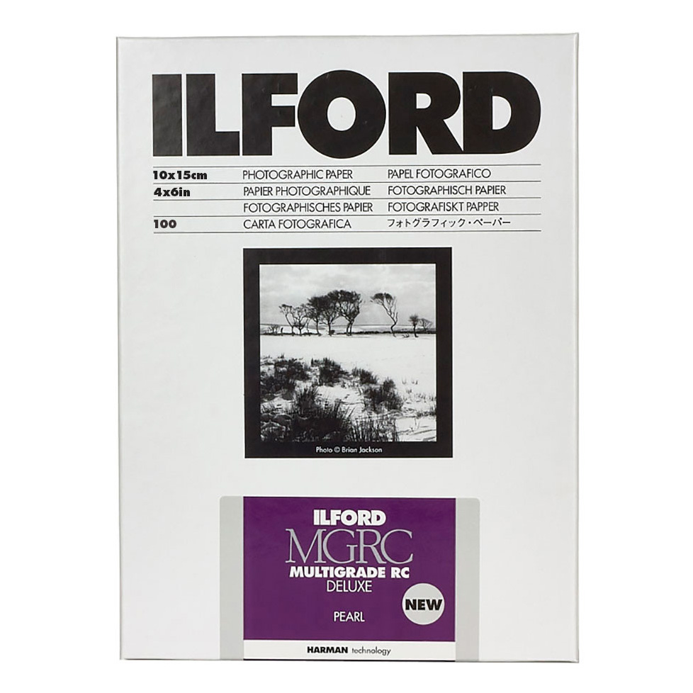 Фотобумага Ilford Multigrade RC Deluxe  перламутровая, 10х15 см, 100 л (MGRCDL44M)