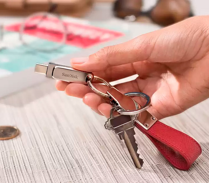 Накопитель SanDisk USB 3.1 Type-C Flash 128GB Ultra Dual Drive Luxe