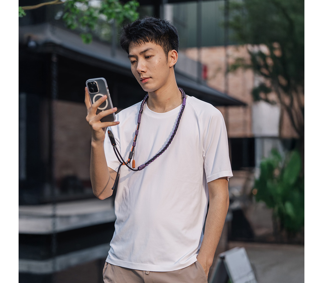 Ремень для смартфона PGYTECH LinkGo Phone Photography Strap Braided, цвет: Stellar Black